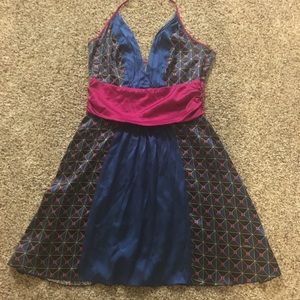 Bebe silky babydoll dress